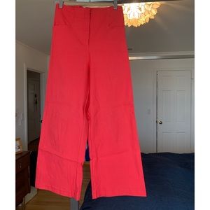 Meg Shop high waist wide leg pink pant